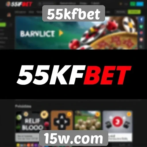 Acessibilidade e usabilidade do site 55kfbet