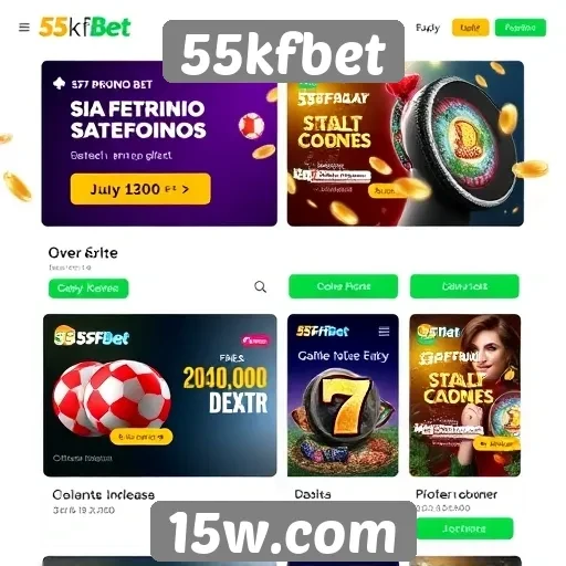 Promoções atuais e atrativas do 55kfbet